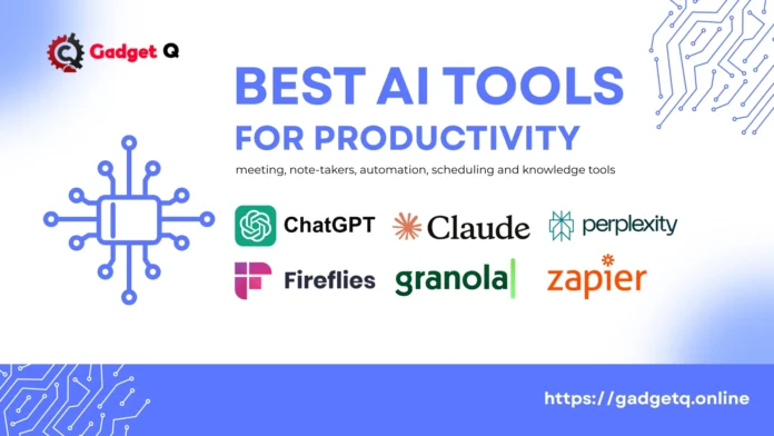 Best AI Tools for Productivity in 2026 (Beginner-Friendly Guide)